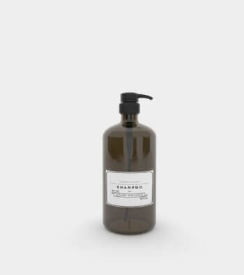 Amber soap dispenser bottle - 3D Model