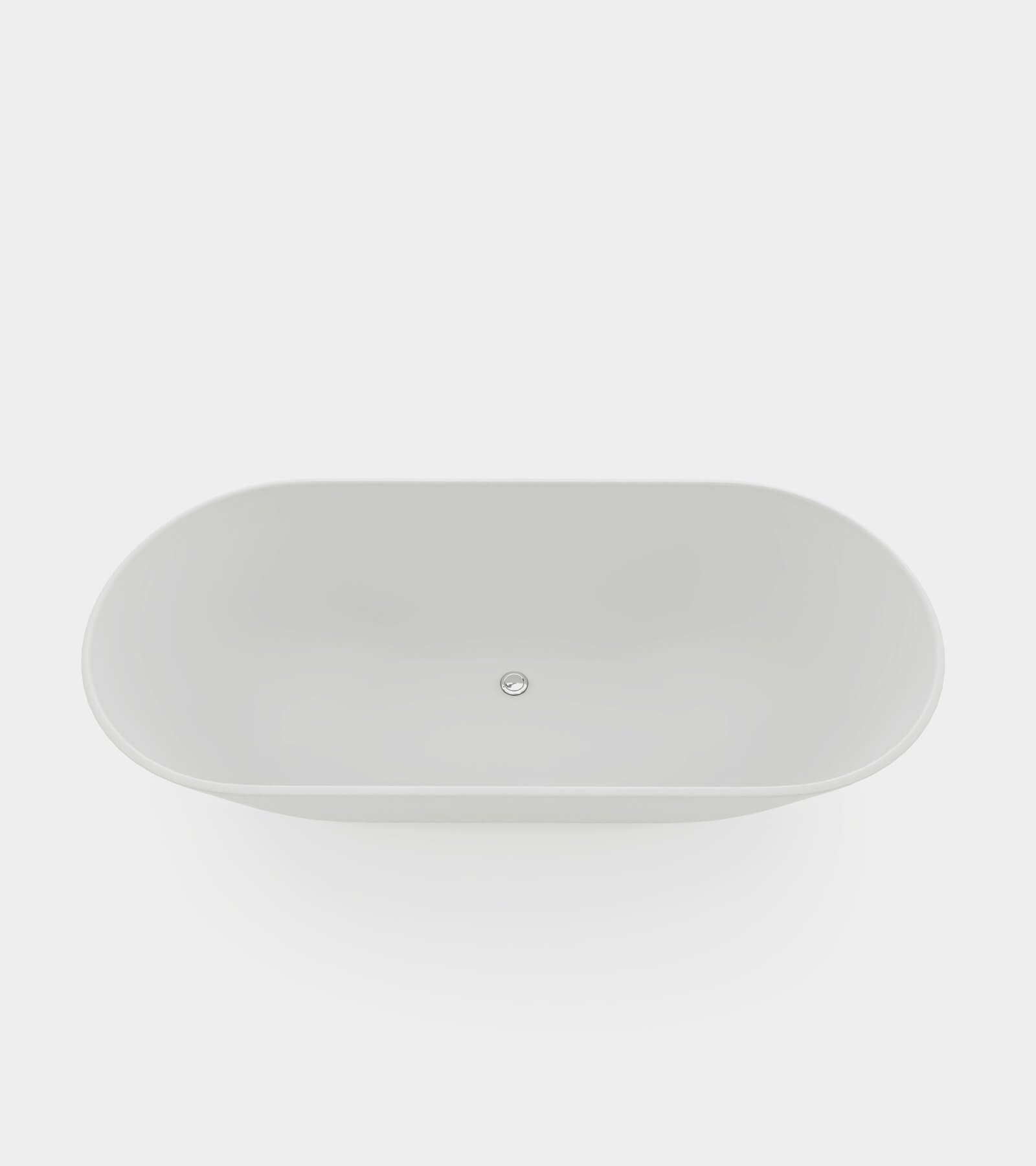 Freestanding round bathtub 1 - 3D Model