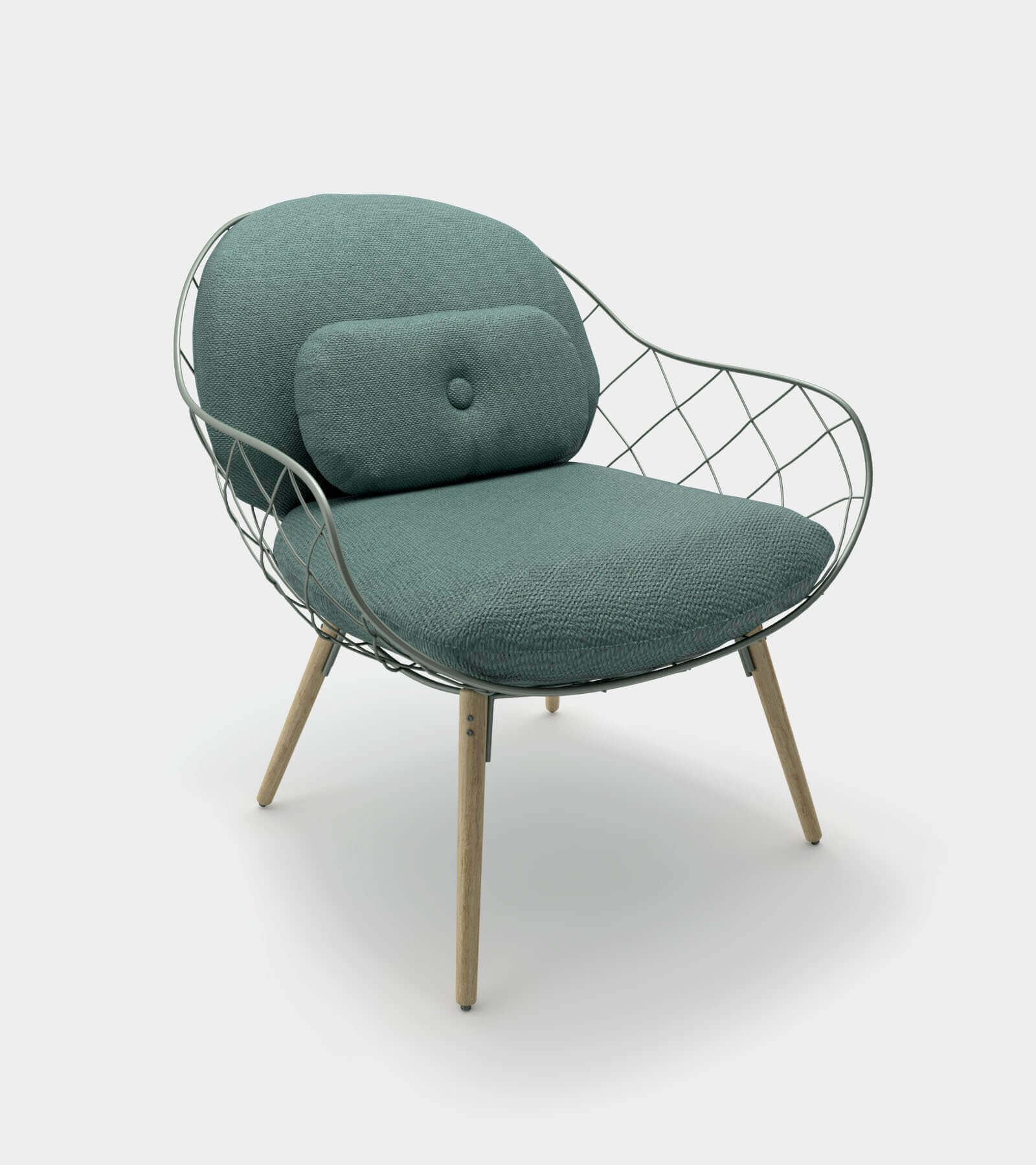 Low armchair & lounge chair-1 3D Model