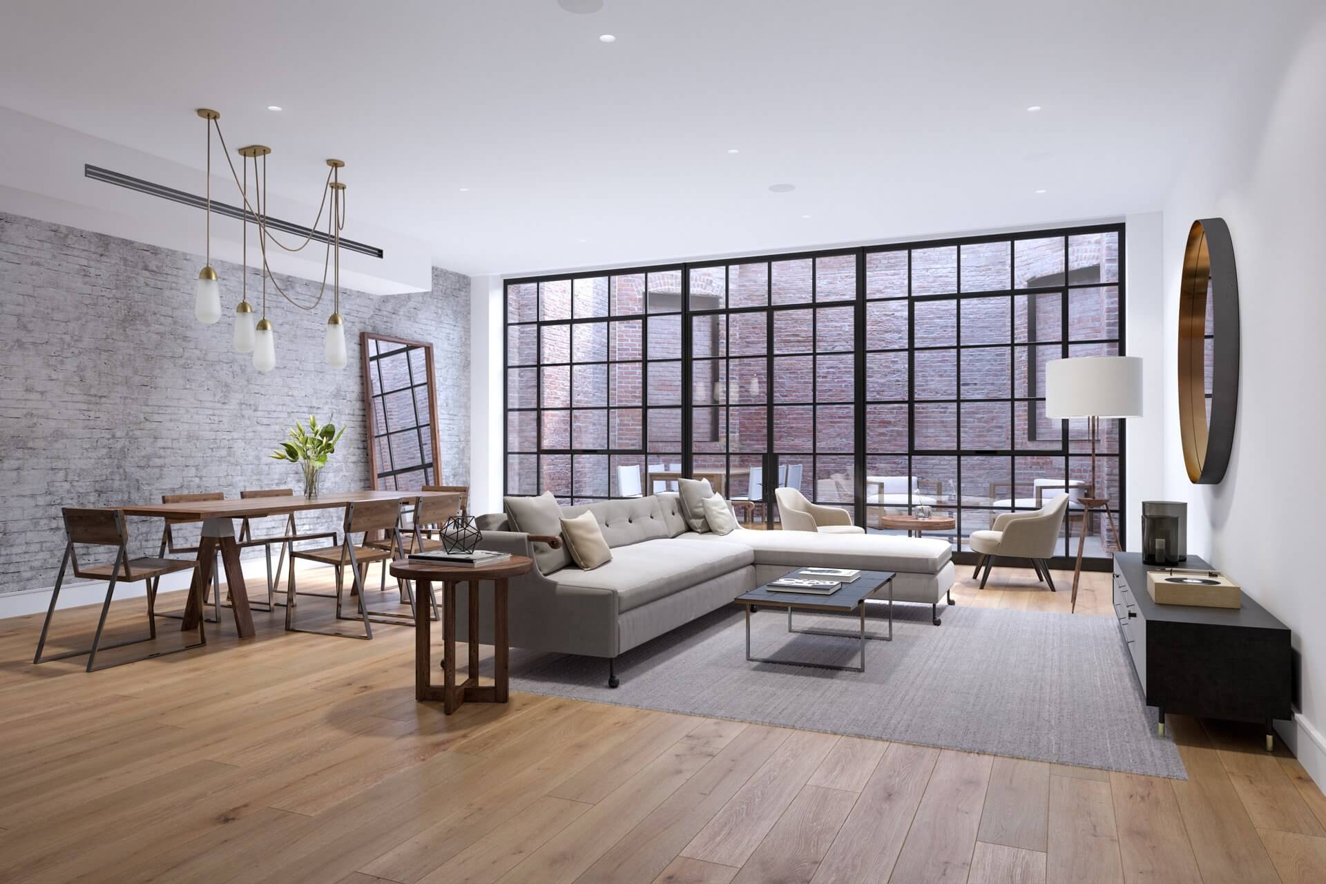 15 Jay New York apartment - cgi visualization 1