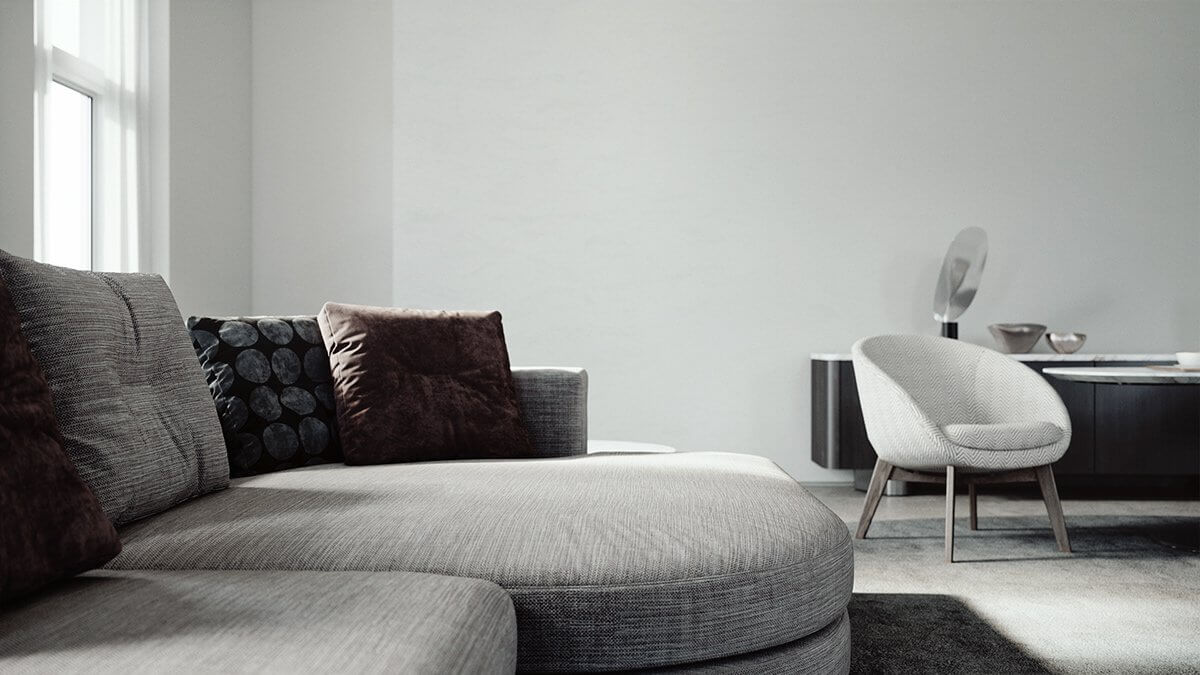 Furniture living room - cgi visualization