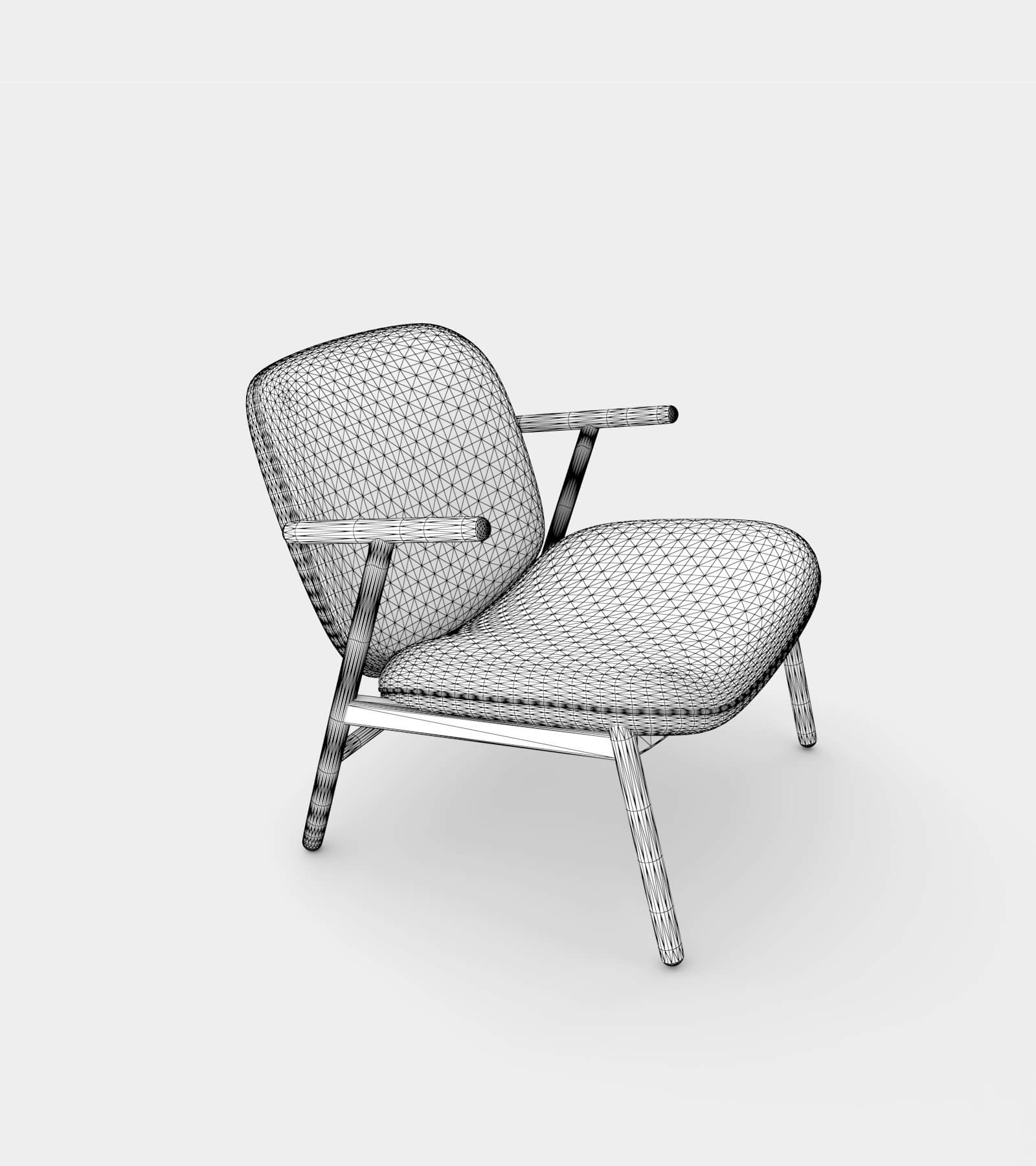 Lounge seater 3D Model