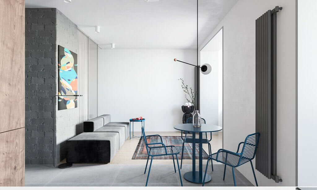 Stylish & Cozy Apartment dining room - cgi visualization