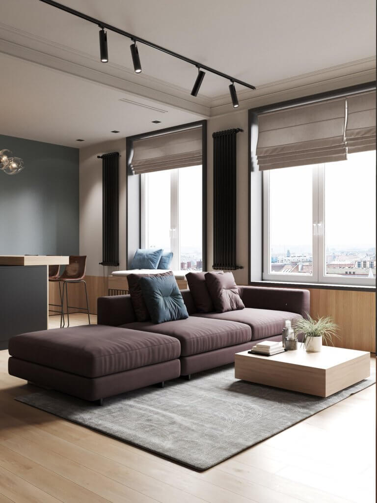 Inspiration for small Apartments living - cgi visualization(8)