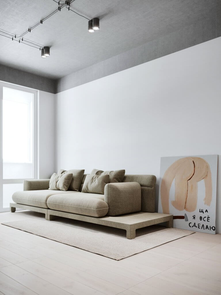 Modern & Stunning living interior design apartment - cgi visualization(3)