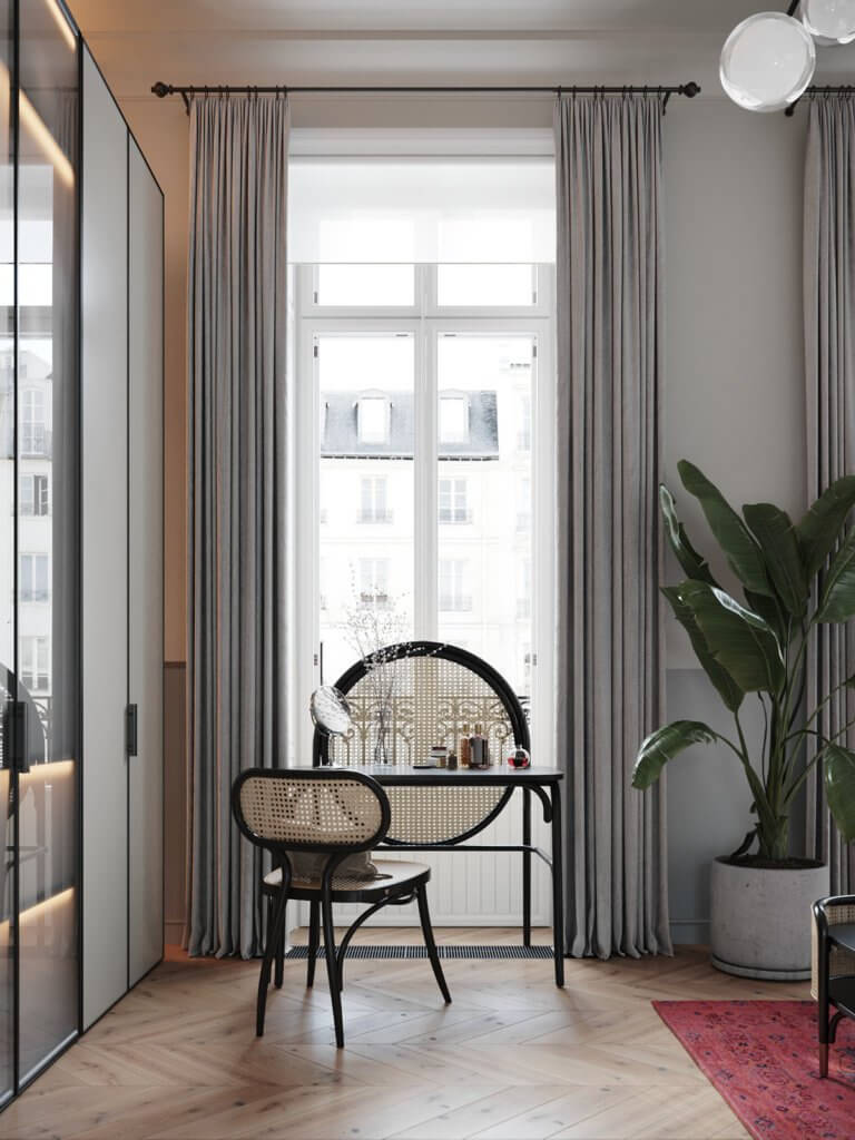 Stunning Apartment in Paris living - cgi visualization(14)