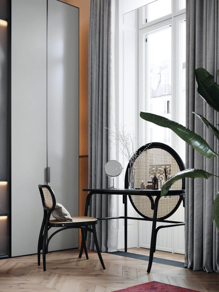 Stunning Apartment in Paris living - cgi visualization(17)