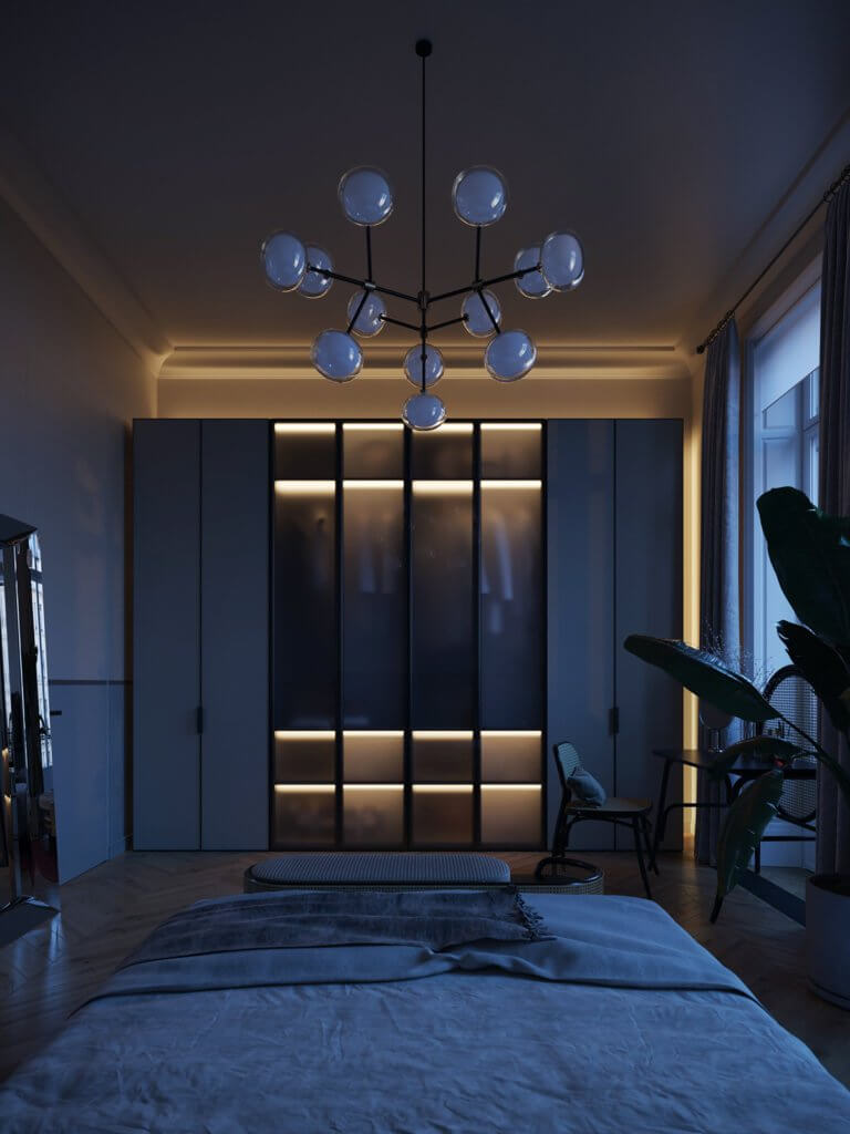Stunning Apartment in Paris living - cgi visualization(22)
