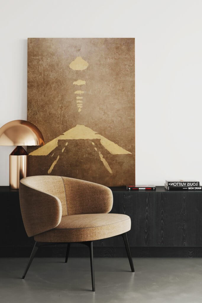 Stylish living room design inspiration - cgi visualization 2