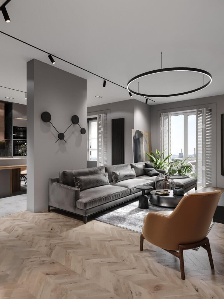 Trendy Family Design Apartment Inspiration living - cgi visualization(6)