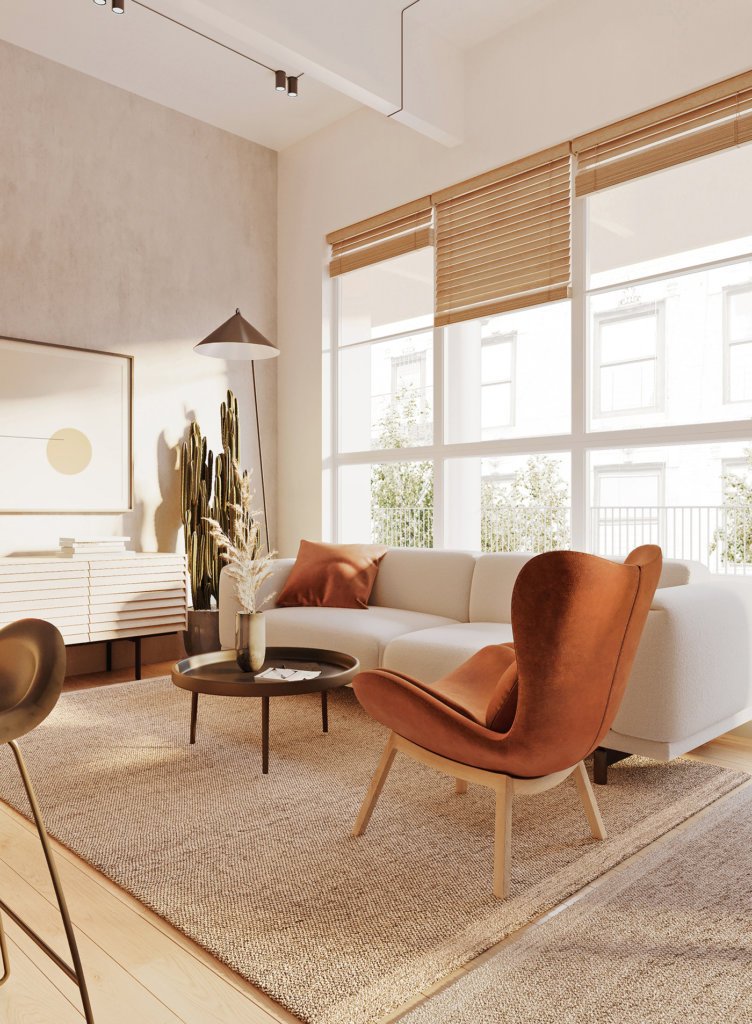 Brooklyn Apartment interior design - cgi visualization(3)
