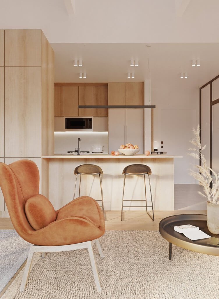 Brooklyn Apartment interior design - cgi visualization(6)