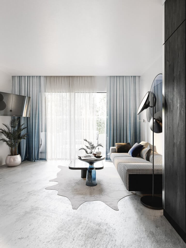Stylish Cannes Apartment design - cgi visualization(3)