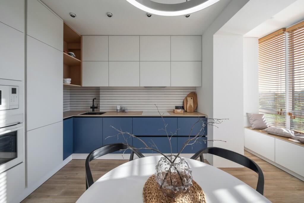 Ultramarine blue interior design inspiration - cgi visualization