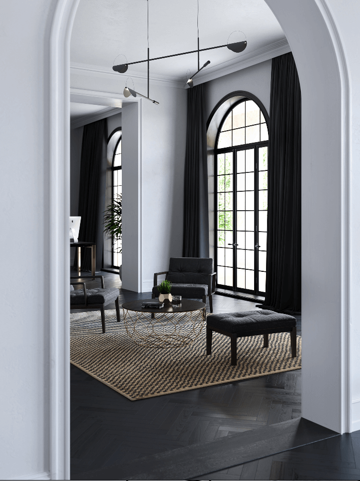 Lovely Living room interior design inspiration - cgi visualization